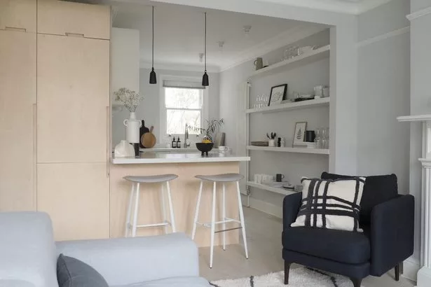 Modern nappali és konyha ötletek