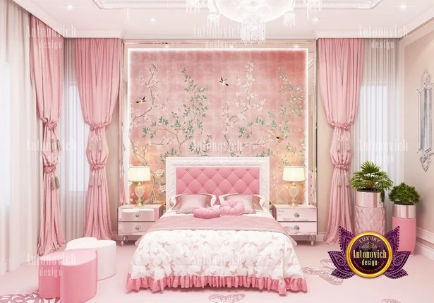 Rózsaszín szoba belső