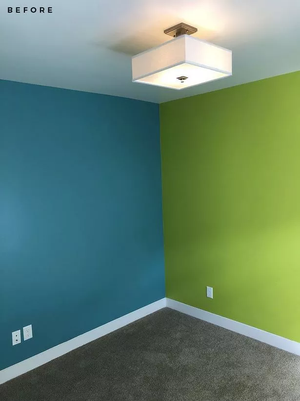 Szoba kialakítása színes falak