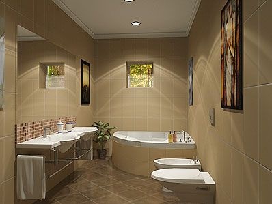 Belsőépítészeti fürdőszoba ötletek