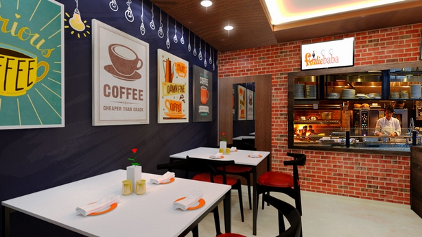 Kávézó étterem belsőépítészeti ötletek