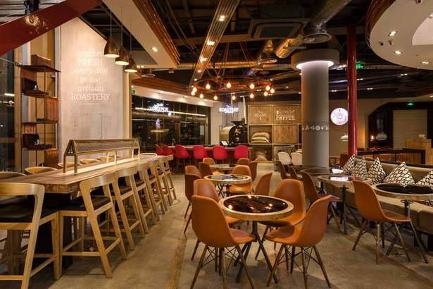 Étterem bár és kávézó belsőépítészet