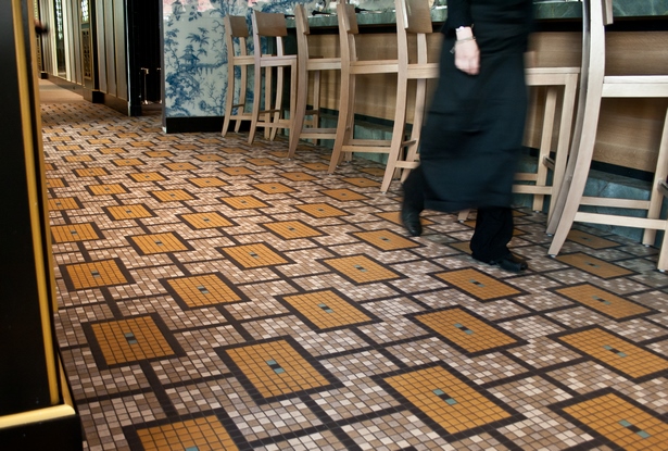 Étterem padló kialakítása