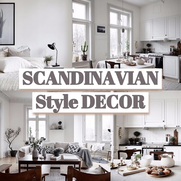 Skandináv design dekoráció