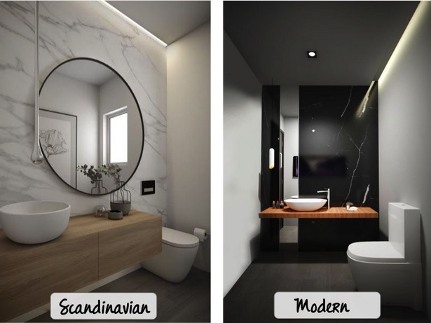 Skandináv design tükrök