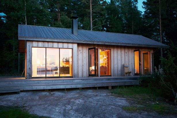Skandináv kis ház kialakítása