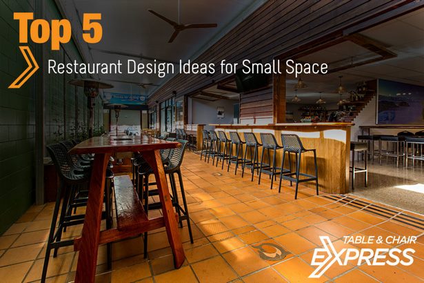 Kis tér étterem design