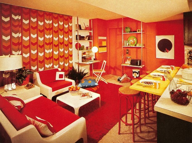 1970-es évek belsőépítészeti stílusa