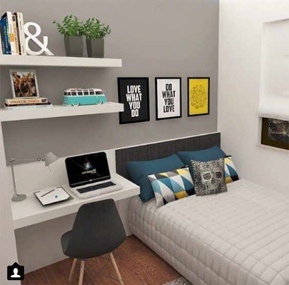 Hálószoba egyszerű design kis ház