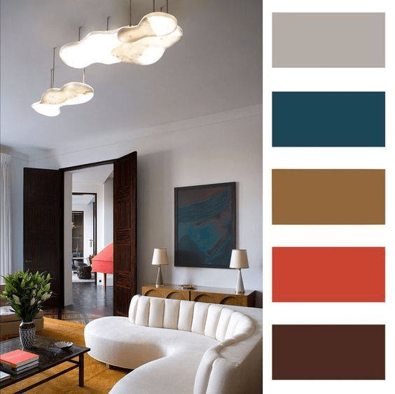 Otthoni színes tervezési ötletek