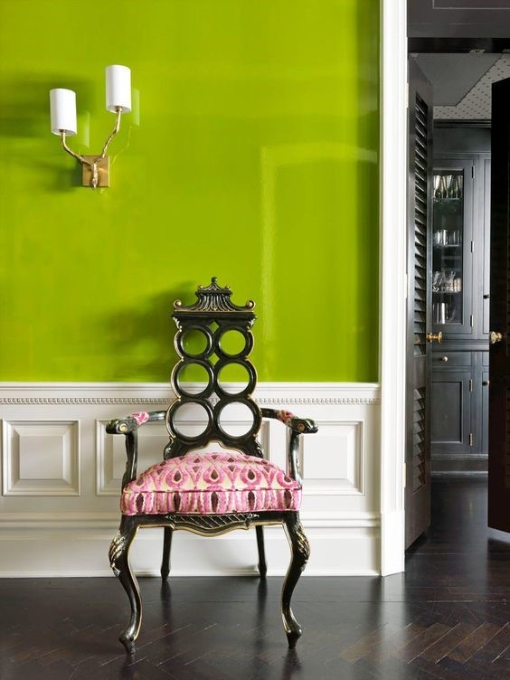 Otthoni színes festék design