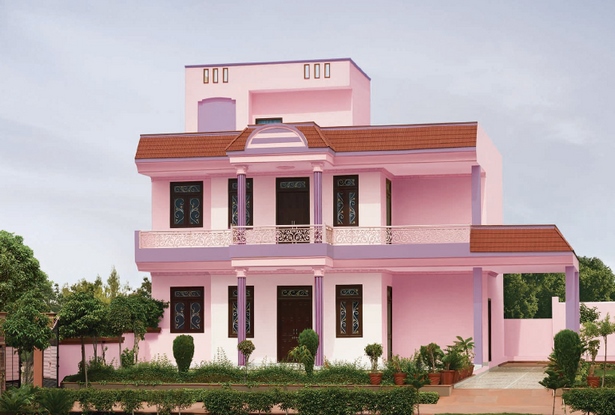 Ház színes design fotó