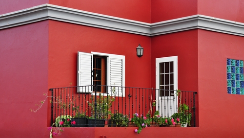 Ház színes design fotó