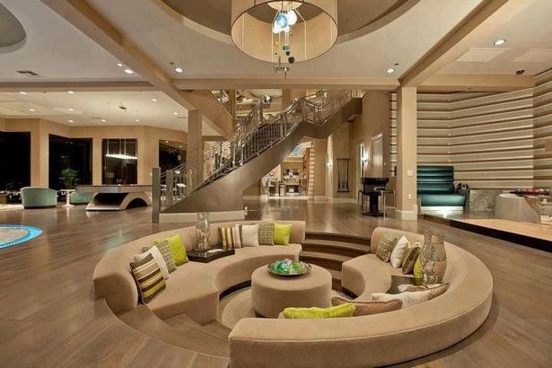 Luxus ház nappali