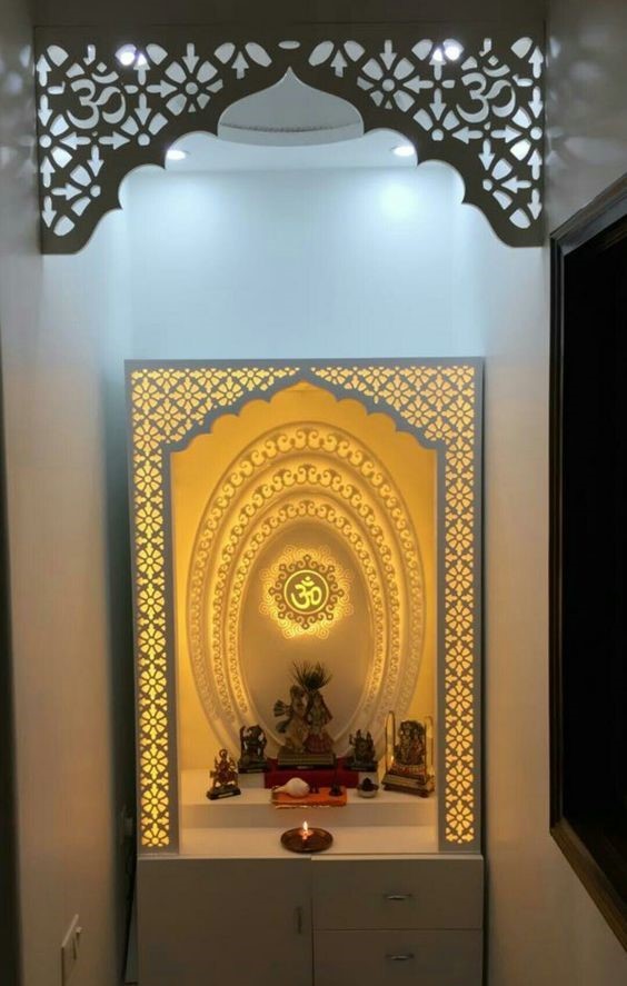 Pooja szoba arch designs