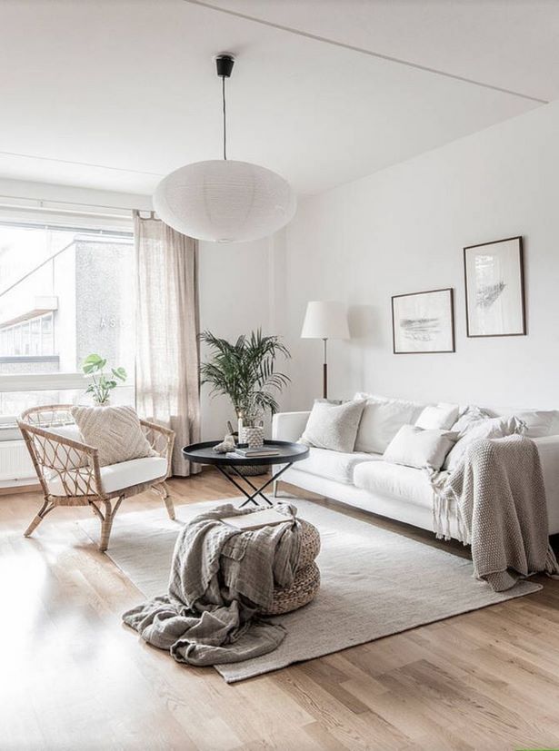 Skandináv minimalista dekoráció