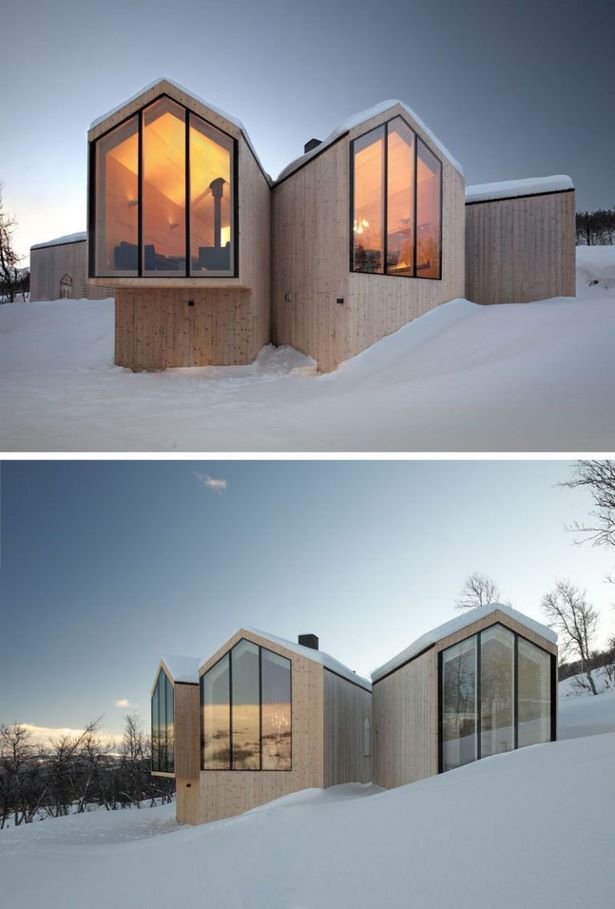 Skandináv minimalista ház