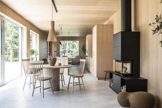 Skandináv minimalista ház