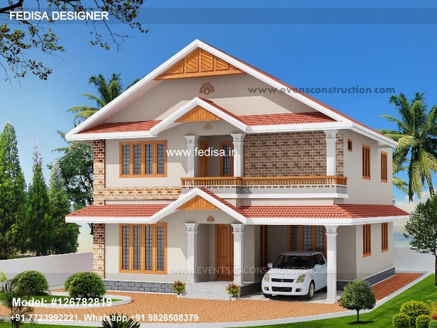 Kis ház szín design