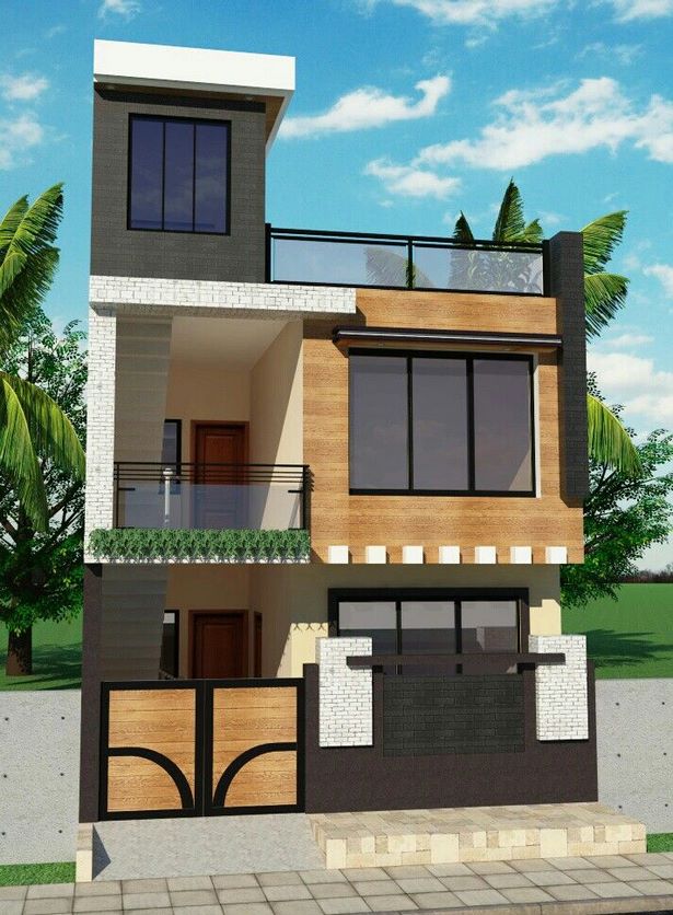 Kis ház design front