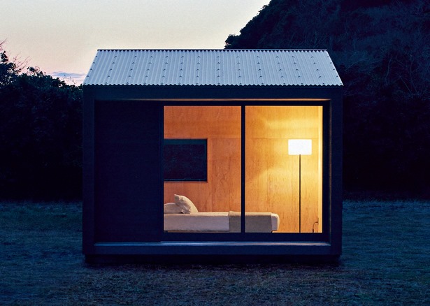 Apró minimalista ház