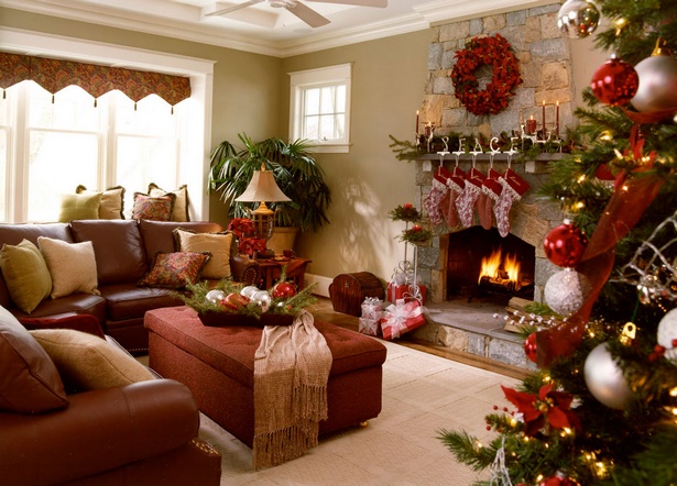 Karácsonyi belső dekorációk