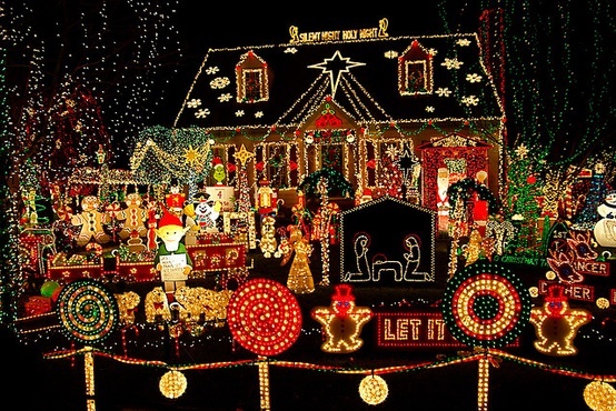 Díszítő ház karácsonyra