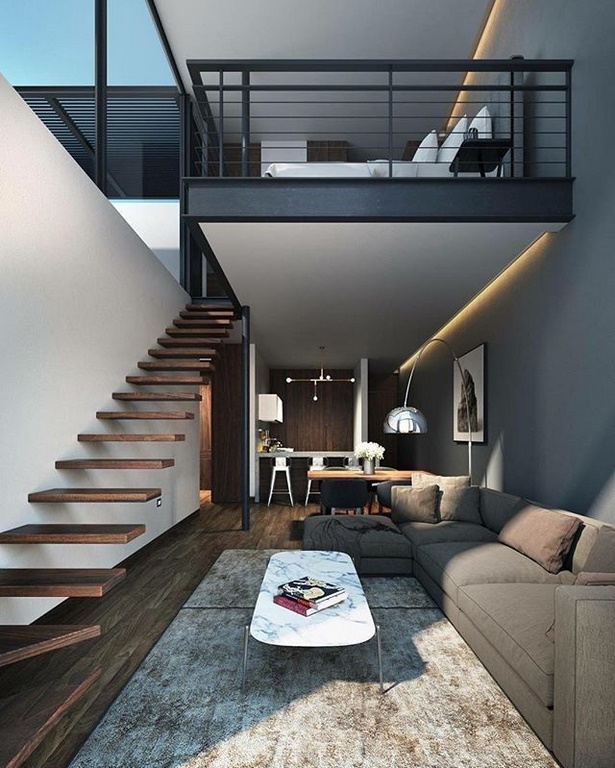 Home design modern belső