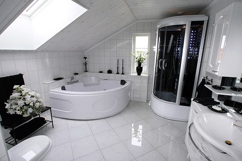 Otthoni belsőépítészeti fürdőszoba