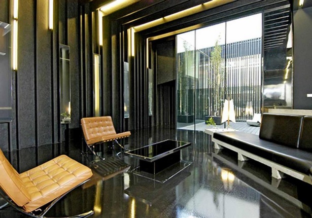 Luxus iroda belsőépítészet