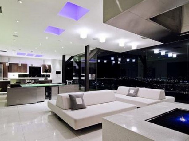 Modern design lakások belső