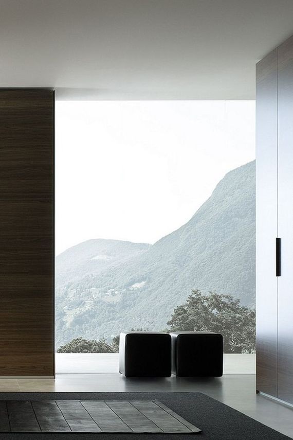 Modern minimalista belsőépítészet
