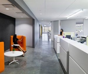 Modern irodai belsőépítészeti fotók
