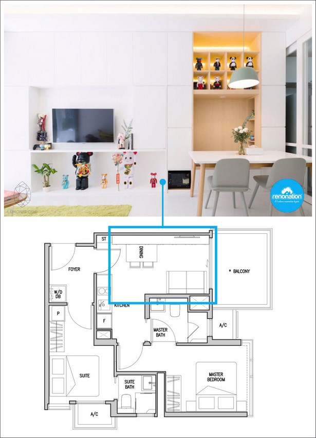 2 hálószobás lakás tervezési ötletek