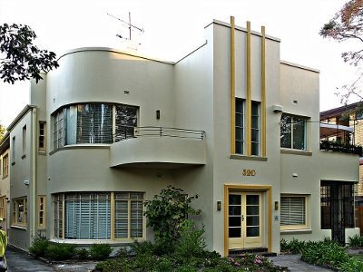Art deco stílusú házak