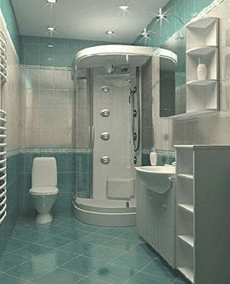 Fürdőszoba tervez kis területen