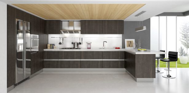 Modern konyha szekrény kialakítása