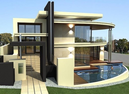 Új modern otthoni tervezés