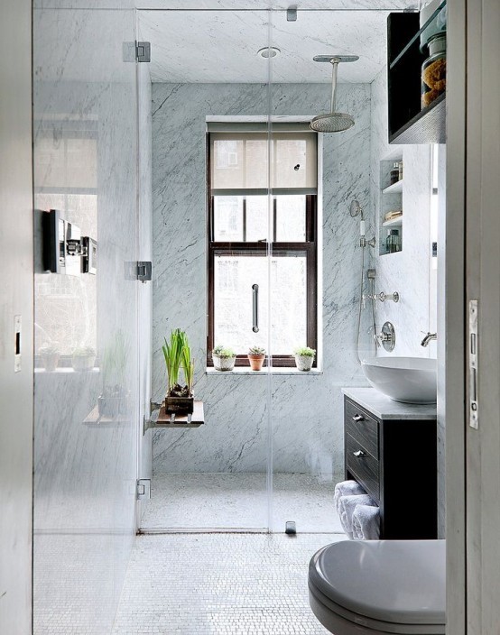 Kis fürdőszoba tervezési koncepciók