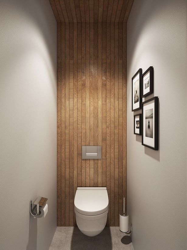 WC, fürdő design kis tér