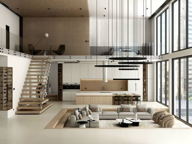 2022 modern ház belső