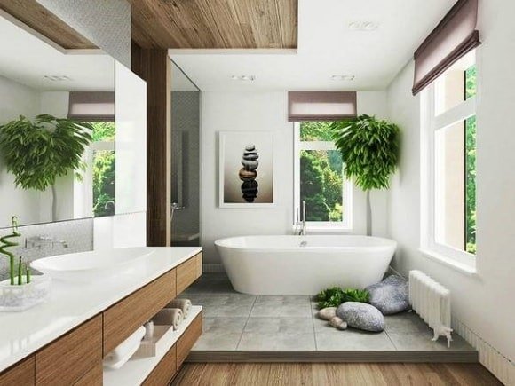 Fürdőszoba díszítő ötletek 2022