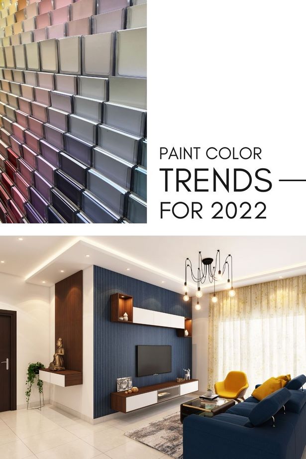 Nappali színes trendek 2022