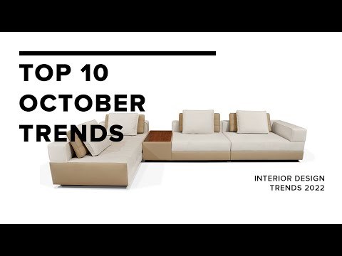 Felső 10 belsőépítészeti trendek 2022