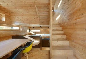 Kis faház belsőépítészet