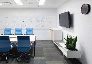 Egyszerű irodai belső