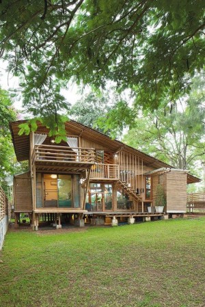 Bambusz ház ötletek