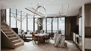 Modern luxus belsőépítészet