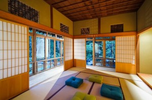 Japán ház belső