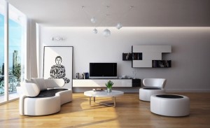 Modern nappali minták